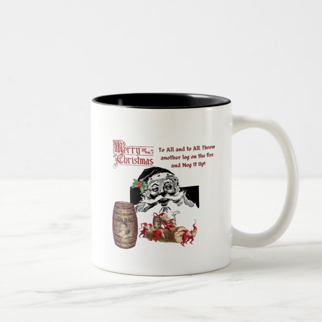 Caneca De Café Em Dois Tons Christmas Mug (Direita)