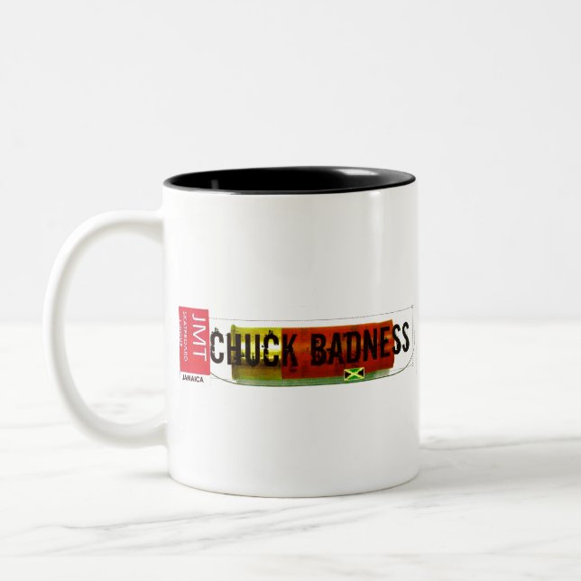 Caneca De Café Em Dois Tons CHUCK BADNESS/TST Merchandise (Esquerda)