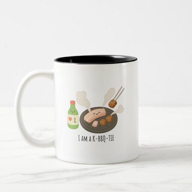 CANECA DE CAFÉ EM DOIS TONS CHURRASCO K (Esquerda)