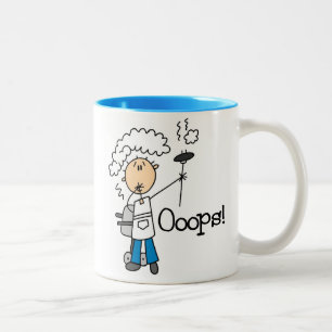 Caneca De Café Em Dois Tons Churrasco que Deu Errado