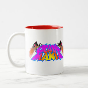 Caneca De Café Em Dois Tons Cicada Mania Mug