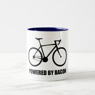 Caneca De Café Em Dois Tons Ciclismo De Bacon