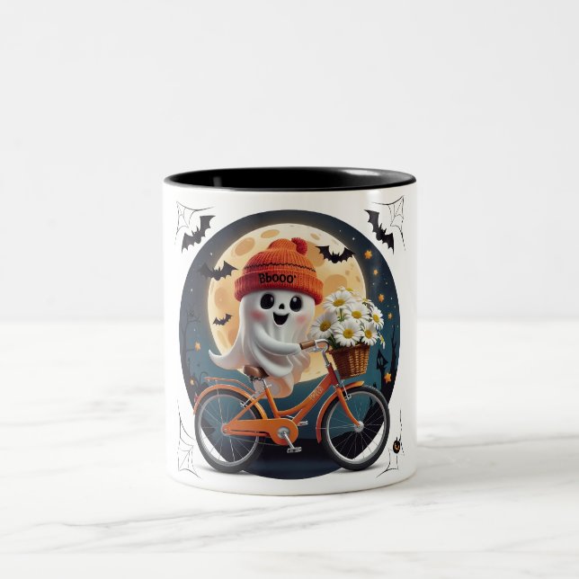 Caneca De Café Em Dois Tons Ciclismo Fantasma (Centro)