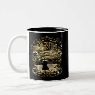 Caneca De Café Em Dois Tons Cidade da Arizona Tombstone