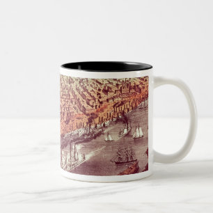 Caneca De Café Em Dois Tons Cidade de Nova Orleães