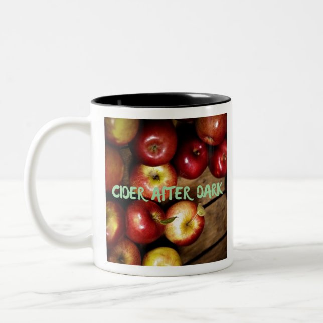 CANECA DE CAFÉ EM DOIS TONS CIDER APÓS ESCURO (Esquerda)