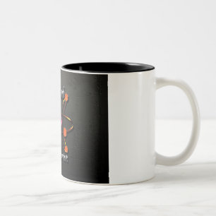 Caneca De Café Em Dois Tons Cientista louco