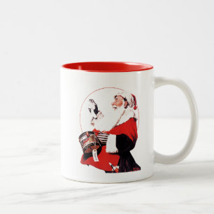Caneca De Café Em Dois Tons Cilindro para Tommy