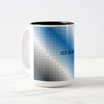 Cinza Azul, Pixel Personalizado