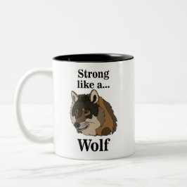 Caneca De Café Em Dois Tons Cinza Wolf