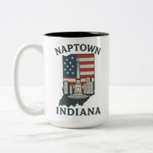 Círculo Monumento de Naptown Indiana