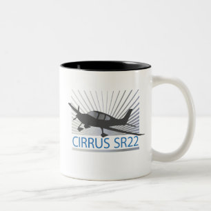 Caneca De Café Em Dois Tons Cirrus SR22