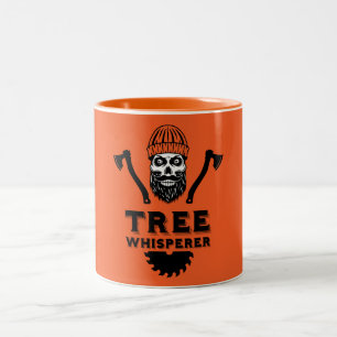 Caneca De Café Em Dois Tons Cirurgião Árvore Arborista