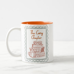 Caneca De Café Em Dois Tons Citação
