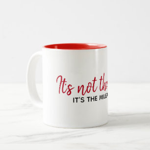 Caneca De Café Em Dois Tons Citação Inspirativa em Branco