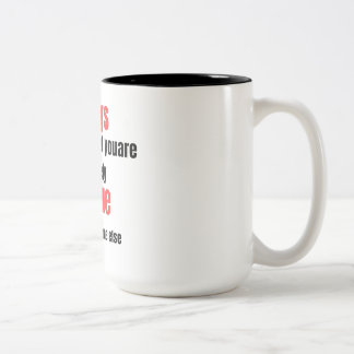 Caneca De Café Em Dois Tons citações engraçadas