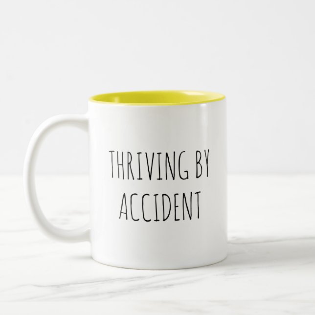 Caneca De Café Em Dois Tons Citações engraçadas de colegas de trabalho Present (Esquerda)