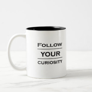 Caneca De Café Em Dois Tons Citações motivacionais sobre a vida