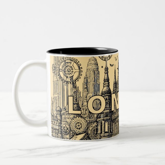 CANECA DE CAFÉ EM DOIS TONS CITÍFORMA DE LONDRES (Esquerda)
