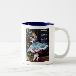 Caneca De Café Em Dois Tons Clara e seu Nutcracker