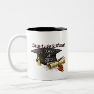Caneca De Café Em Dois Tons Classe de 2020