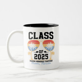 Caneca De Café Em Dois Tons Classe de Grupo de Trip de Graduação Personalizada