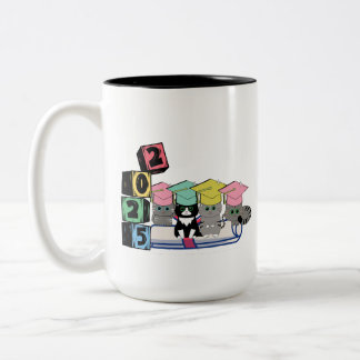 Caneca De Café Em Dois Tons Classe Glowin & Growin de 2025 Mug de dois tons, 1
