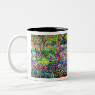 Caneca De Café Em Dois Tons Claude Monet Garden em Giverny