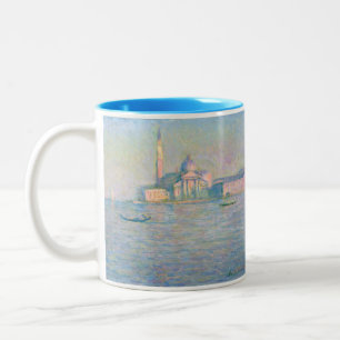 Caneca De Café Em Dois Tons Claude Monet - Igreja de San Giorgio Maggiore
