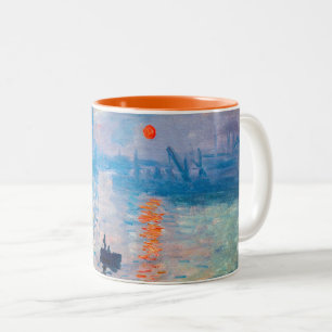 Caneca De Café Em Dois Tons Claude Monet - Impressão, Nascer do Sol