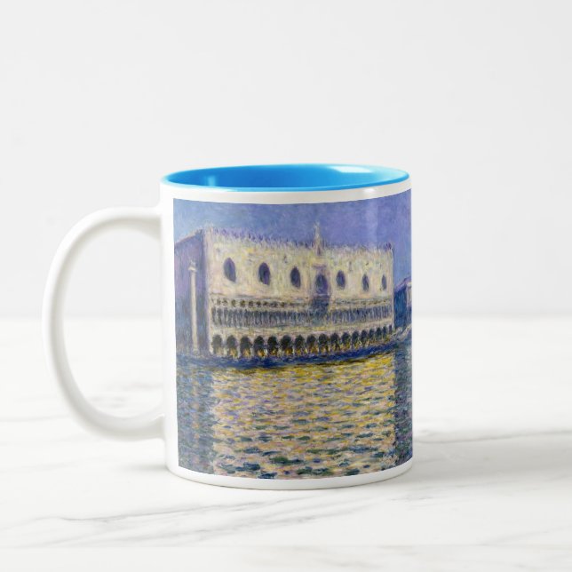 Caneca De Café Em Dois Tons Claude Monet - Palácio dos Cães (Esquerda)