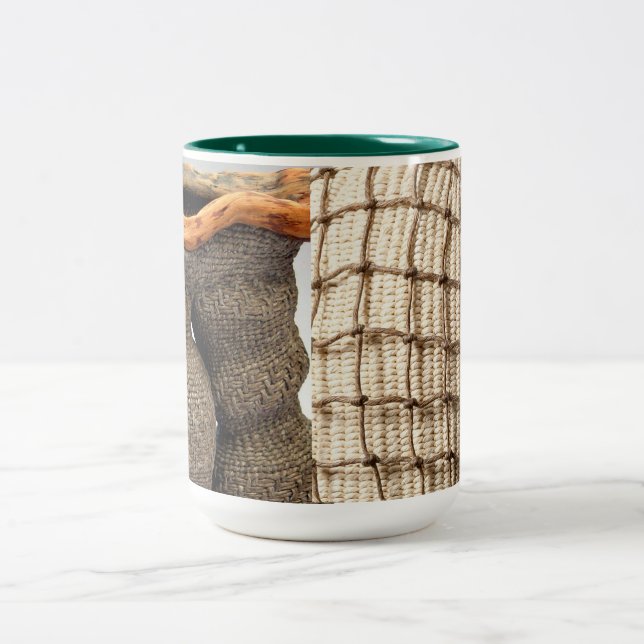 Caneca De Café Em Dois Tons Claudia Mullek/Ann Coddington Mug (Centro)