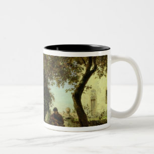 Caneca De Café Em Dois Tons Claustros italianos