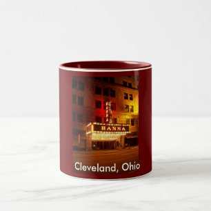 Caneca De Café Em Dois Tons Cleveland, Ohio