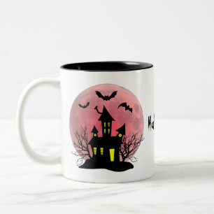 Caneca De Café Em Dois Tons Clipe da Taça Halloween