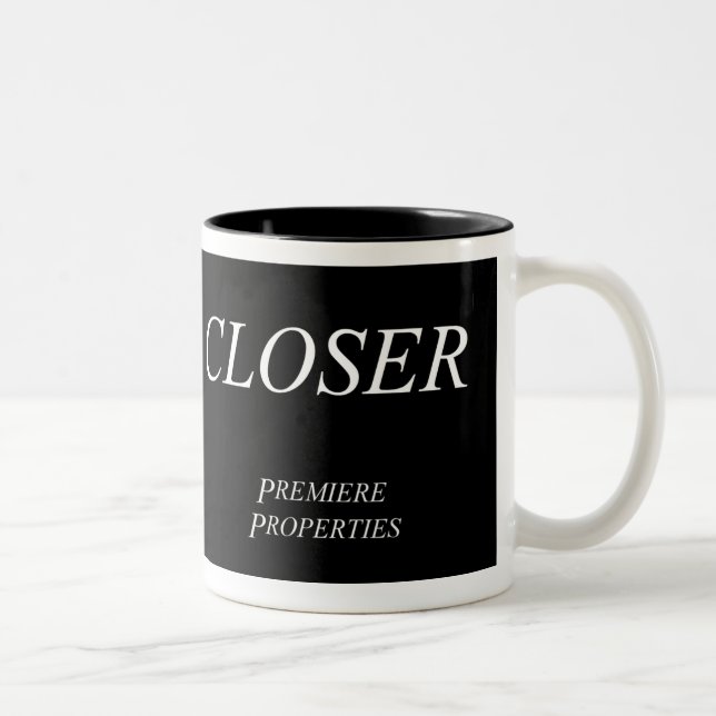 Caneca De Café Em Dois Tons CloserMug (Direita)