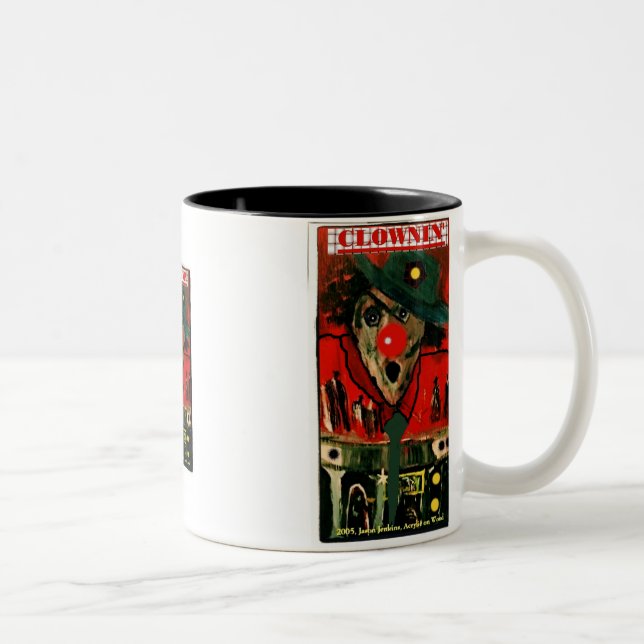 CANECA DE CAFÉ EM DOIS TONS CLOWNIN GRAFF (Direita)