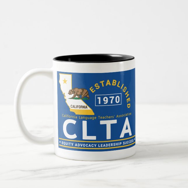 CANECA DE CAFÉ EM DOIS TONS CLTA 1970 (Esquerda)