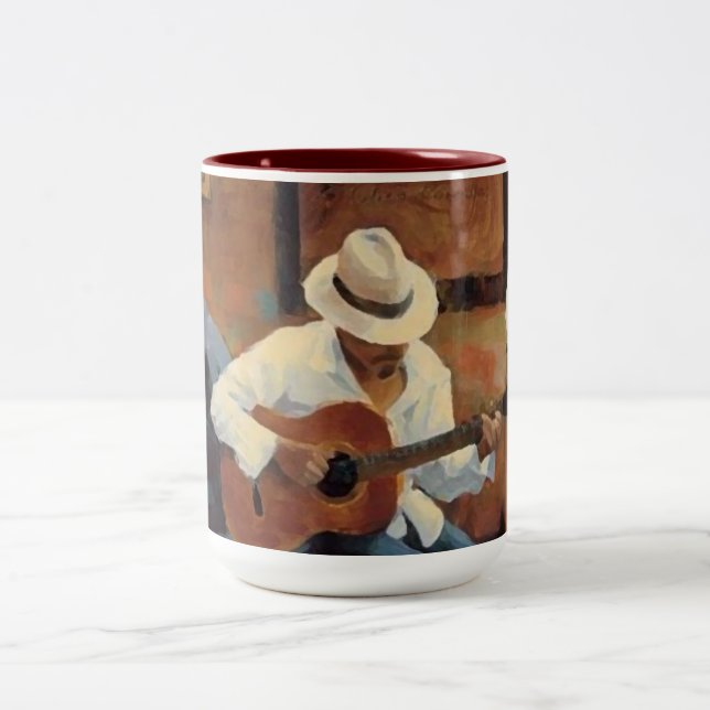 Caneca De Café Em Dois Tons Club Orchesta a l´ huile (Centro)