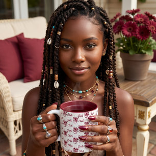 Caneca De Café Em Dois Tons Clube das Meninas