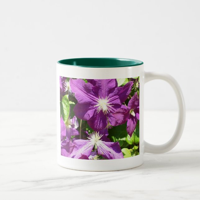 Caneca De Café Em Dois Tons Clube de Jardinagem (Direita)