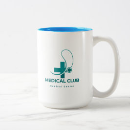 Caneca De Café Em Dois Tons Clube de Medicina
