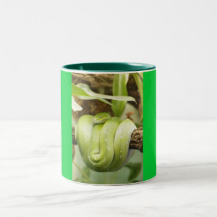 Caneca De Café Em Dois Tons cobra