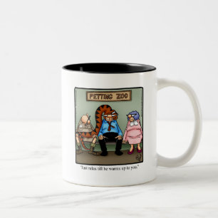 Caneca De Café Em Dois Tons Cobra Humor Coffee
