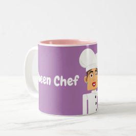 Caneca De Café Em Dois Tons Cocinera
