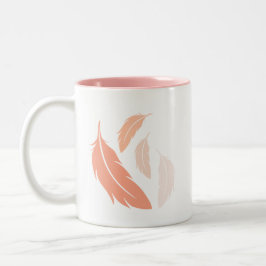 Caneca De Café Em Dois Tons Cockatoo molucano