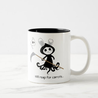 Caneca De Café Em Dois Tons Coelho desagradável