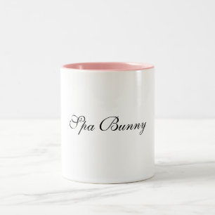 Caneca De Café Em Dois Tons Coelho dos termas