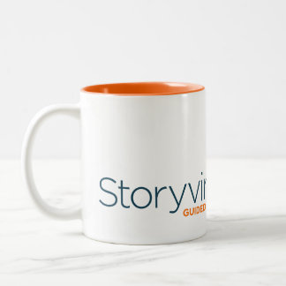 Caneca De Café Em Dois Tons COFÉ CUP - Testemunha branca/laranja