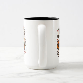 Caneca De Café Em Dois Tons Coffee chaos office meetings